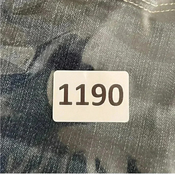 Levi’s Denizen Skinny Crop Denim Blue Button High Waist  Jeans Pants 4# 1190i - Picture 11 of 11